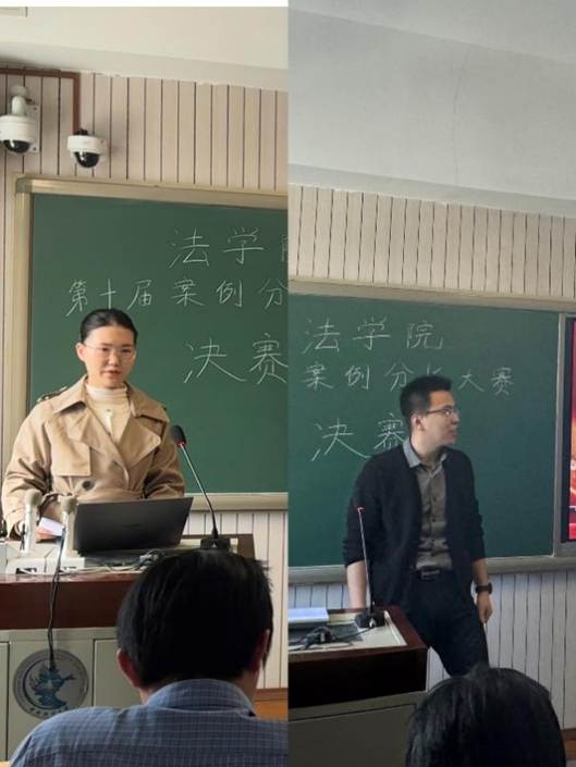 A person standing in front of a person standing in front of a chalkboard AI-generated content may be incorrect.